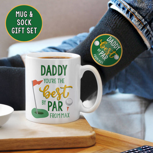 Golf Gifts For Him Best By Par Socks And Mug