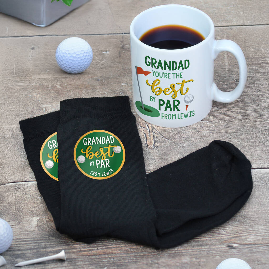Golf Gifts For Him Best By Par Socks And Mug
