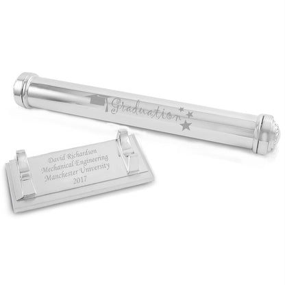 Graduation Gifts Silver Graduation Certificate Holder