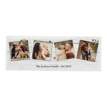 Personalised Photo Mantel Block Gift