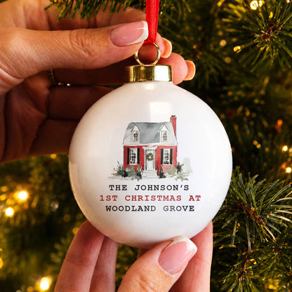 Housewarming Christmas Bauble New Home Gifts