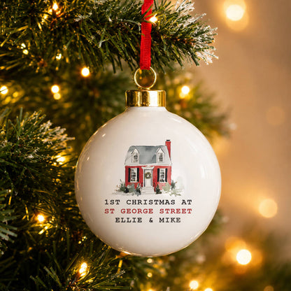 Housewarming Christmas Bauble New Home Gifts