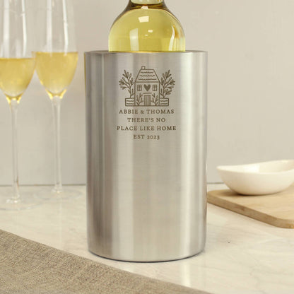 Housewarming Gift Personalised Wine Cooler
