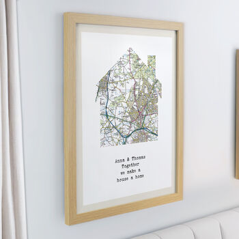 Housewarming Gifts Personalised House Location Print