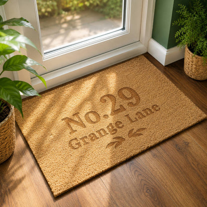 Housewarming Gifts Personalised New Home Doormat
