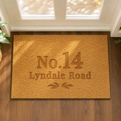 Housewarming Gifts Personalised New Home Doormat