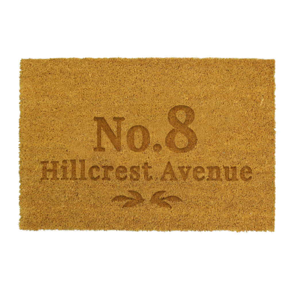 Housewarming Gifts Personalised New Home Doormat
