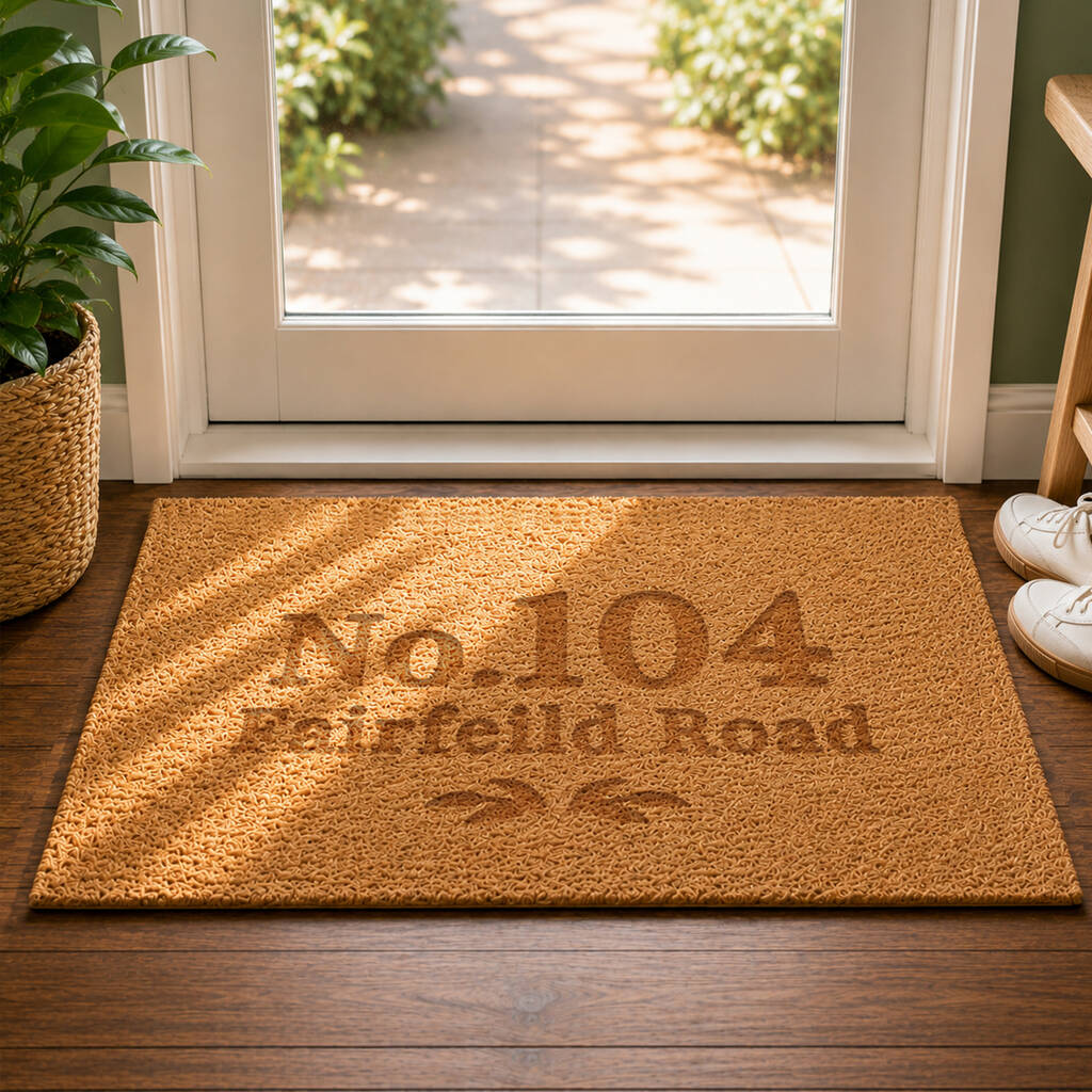 Housewarming Gifts Personalised New Home Doormat