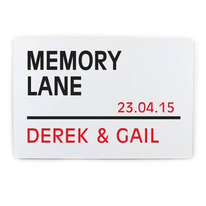 London Street Sign Personalised New Home And Couples Gift