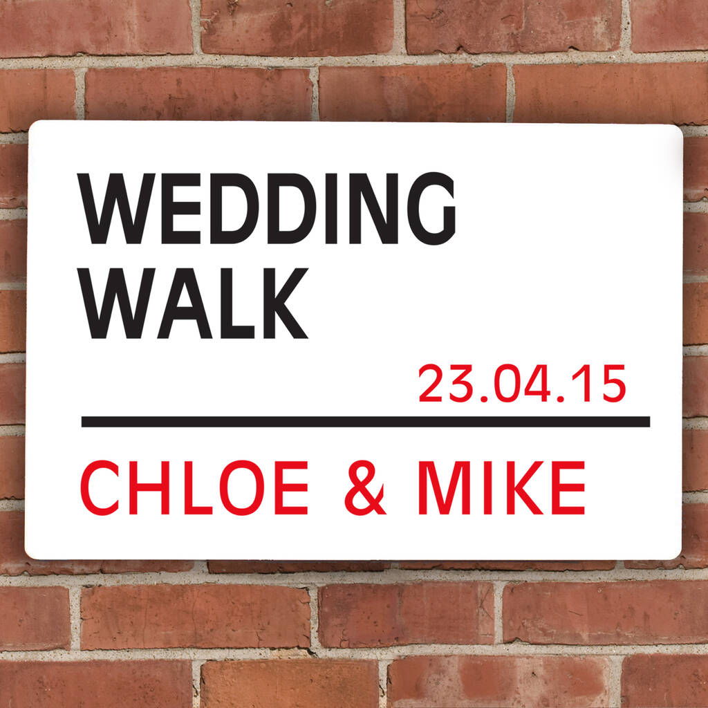 London Street Sign Personalised New Home And Couples Gift