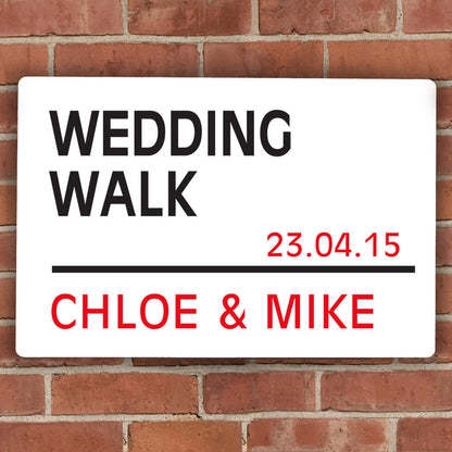 London Street Sign Personalised New Home And Couples Gift