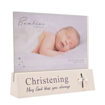 Bambino Block Frame 6" x 4" - Christening