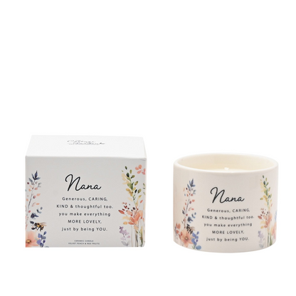 Nana Gifts - Ceramic Candle 100g - Nana