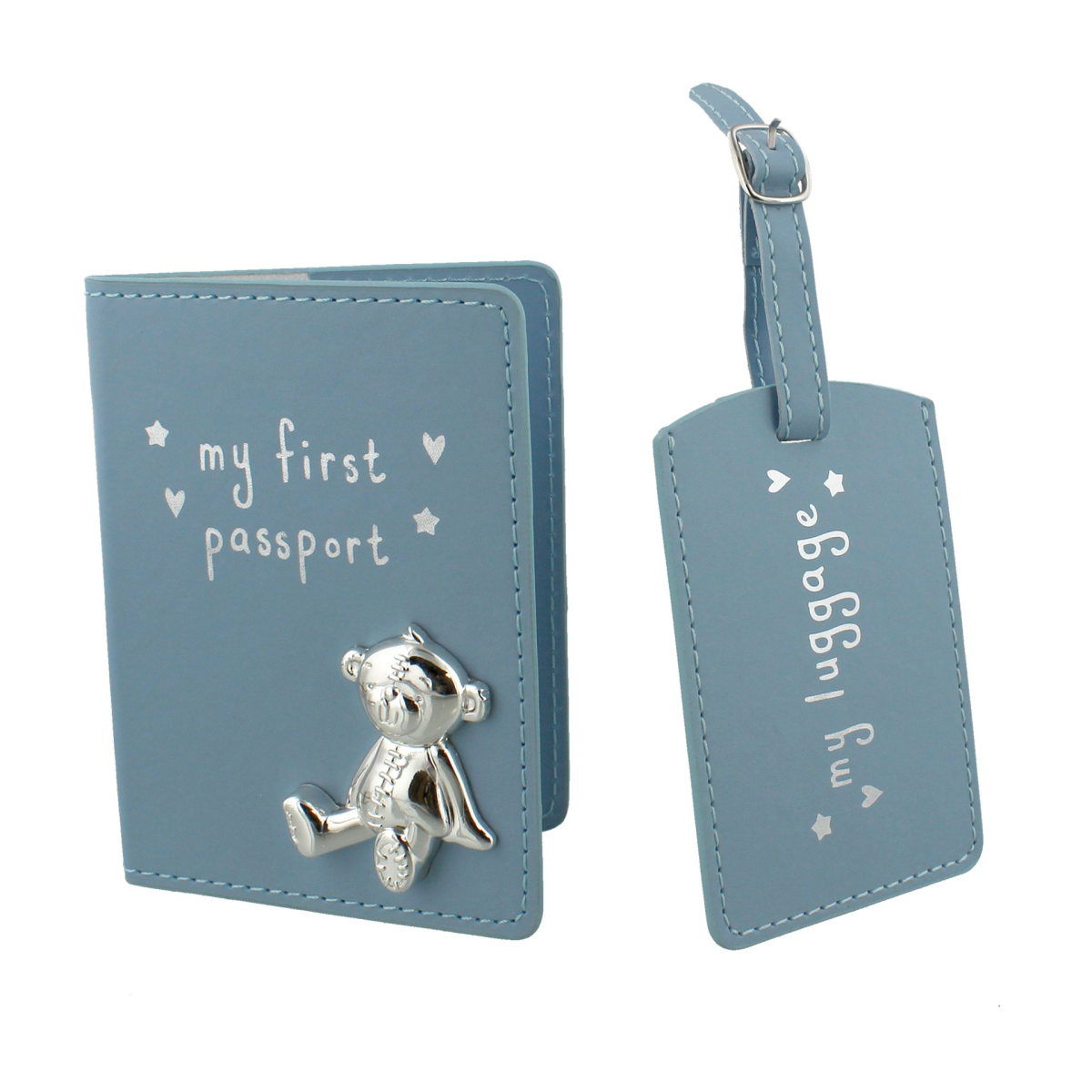Baby Boy Gifs My First Passport Set - Blue