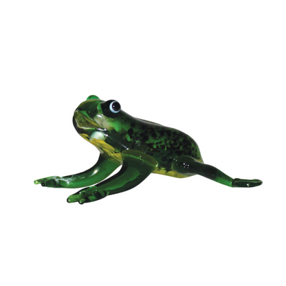 Miniature Glass Figurine - Frog