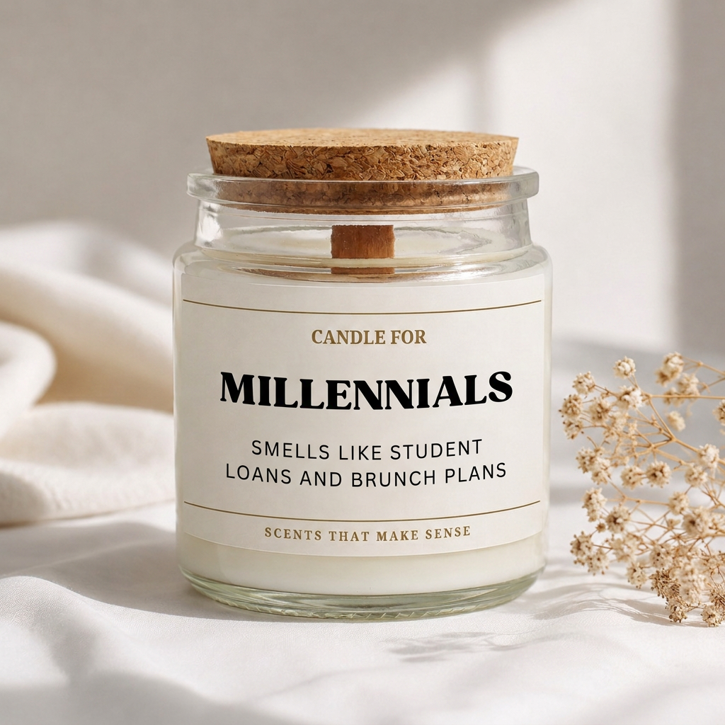 Millennial Candle