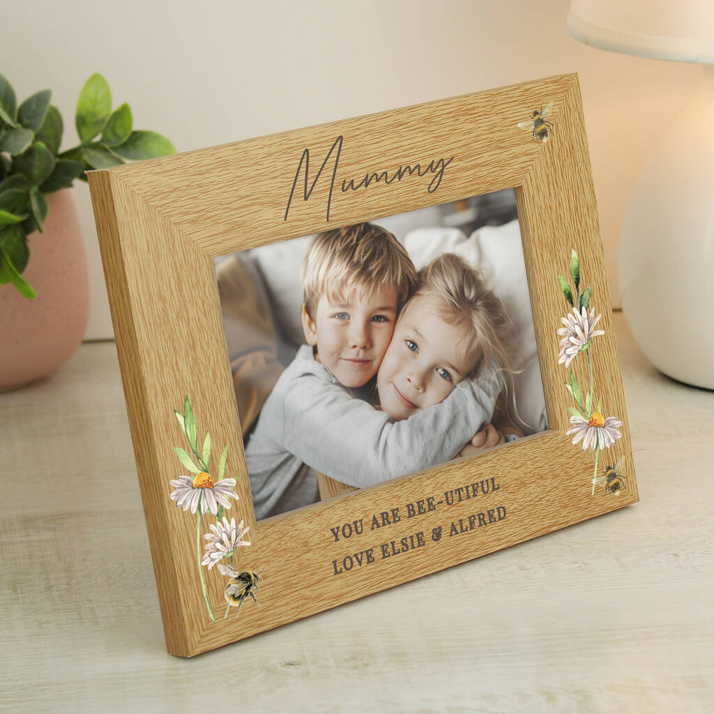 Gift For Women Personalised Wooden Photo Frame