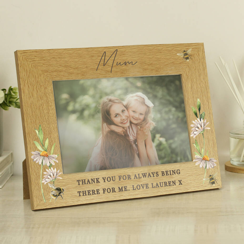 Gift For Women Personalised Wooden Photo Frame