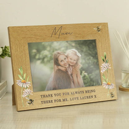 Gift For Women Personalised Wooden Photo Frame