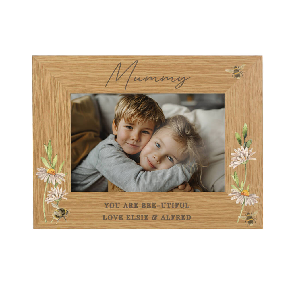 Gift For Women Personalised Wooden Photo Frame