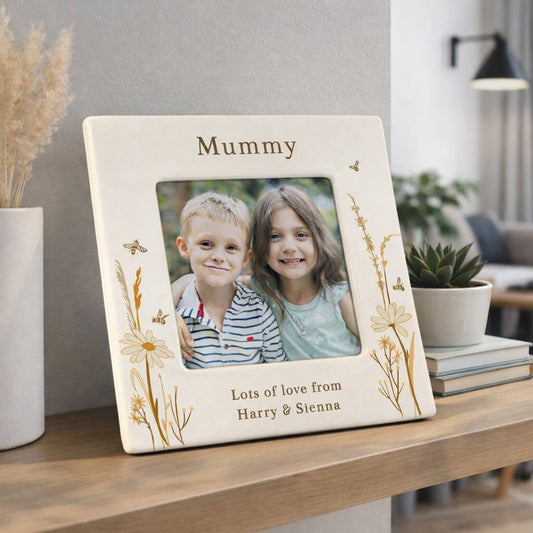 Personalised Photo Frame Gift For Mum, Nan