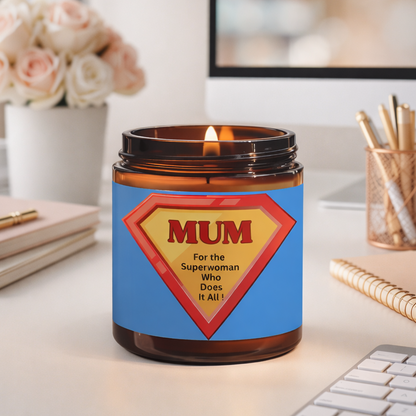 Super Mum Candle