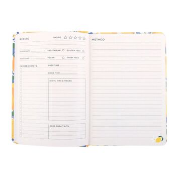 Recipes Notebook Gift A5, 120 Pages