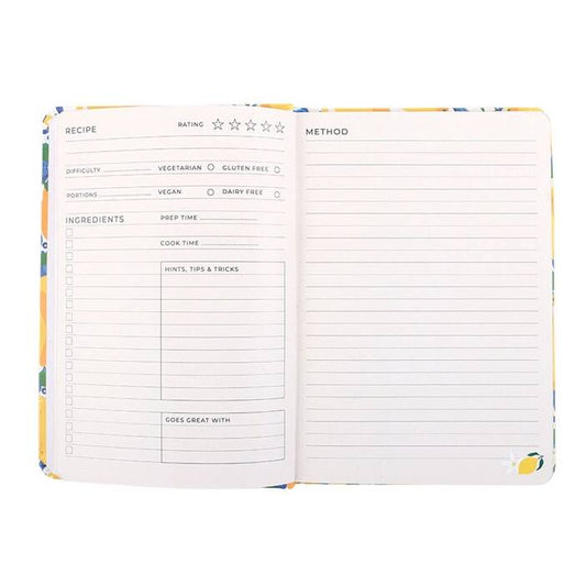 Recipes Notebook Gift A5, 120 Pages