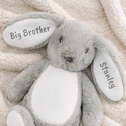 New Baby Gifts Personalised Bunny Soft Toy