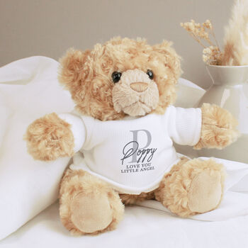 New Baby Gifts Personalised Teddy Bear Birthday And Christening
