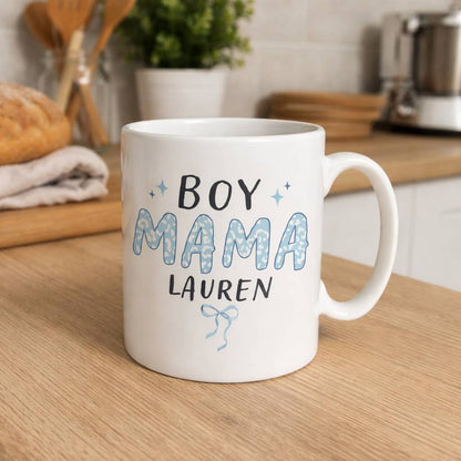 New Mum Gifts Boy Mama Personalised Mug