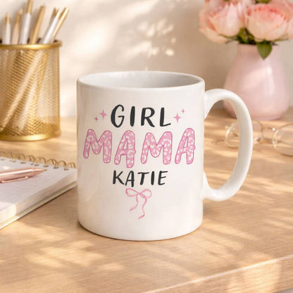 New Mum Gifts Girl Mama Personalised Mug