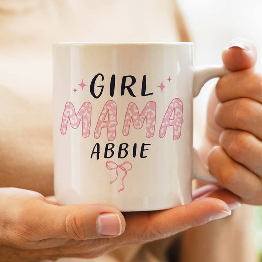 New Mum Gifts Girl Mama Personalised Mug