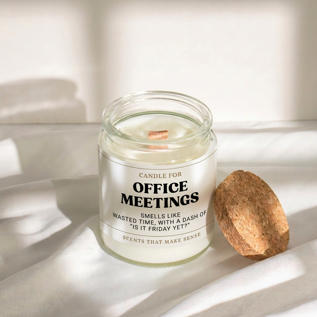 Office Meetings Candle