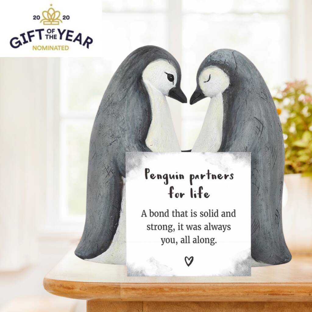 Anniversary Gifts For Couples Penguin Partners For Life Ornament
