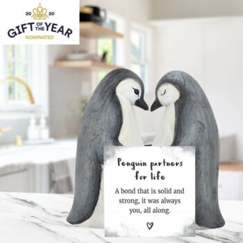 Anniversary Gifts For Couples Penguin Partners For Life Ornament