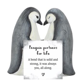 Anniversary Gifts For Couples Penguin Partners For Life Ornament