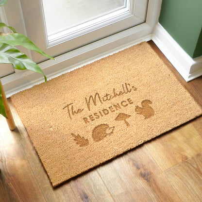 Personalised Autumn Doormat Housewarming Gifts