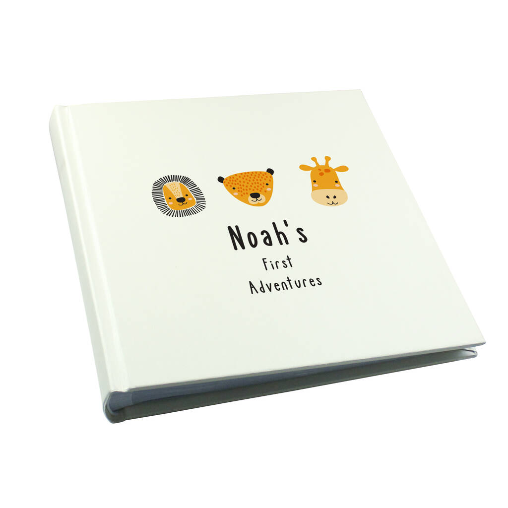 Personalised Baby Photo Album Large Book Bound