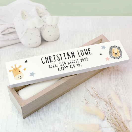 Personalised Birth Certificate Holder New Baby Gifts