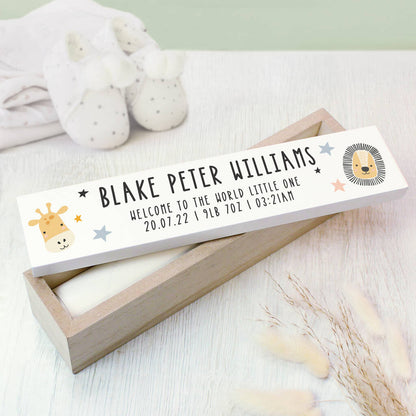 Personalised Birth Certificate Holder New Baby Gifts