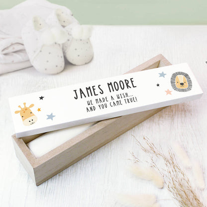 Personalised Birth Certificate Holder New Baby Gifts