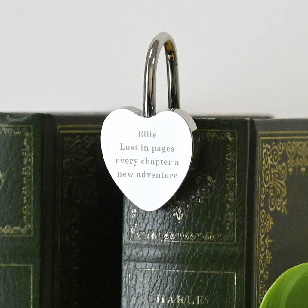 Personalised Bookmark Gifts For Book Lovers