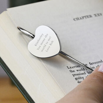 Personalised Bookmark Gifts For Book Lovers