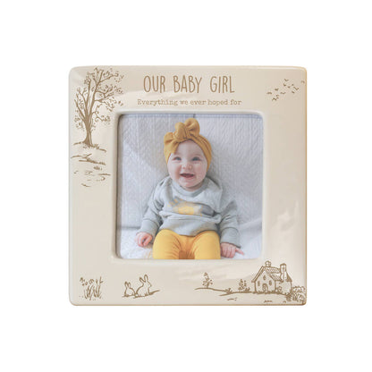 Personalised Ceramic Photo Frame Gift