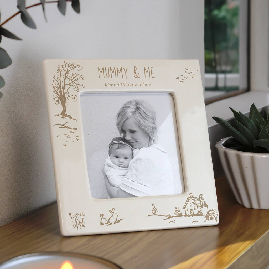 Personalised Ceramic Photo Frame Gift