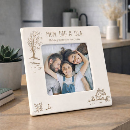 Personalised Ceramic Photo Frame Gift