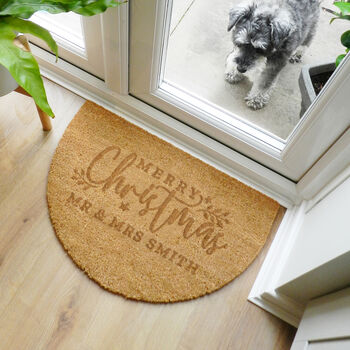 Personalised Christmas Door Mat Welcome Mat Christmas Gifts