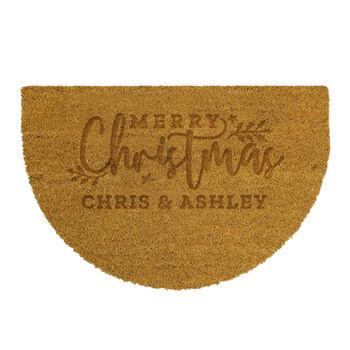 Personalised Christmas Door Mat Welcome Mat Christmas Gifts