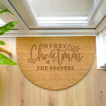Personalised Christmas Door Mat Welcome Mat Christmas Gifts